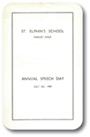 St Elphin's School 1969 Speech Day